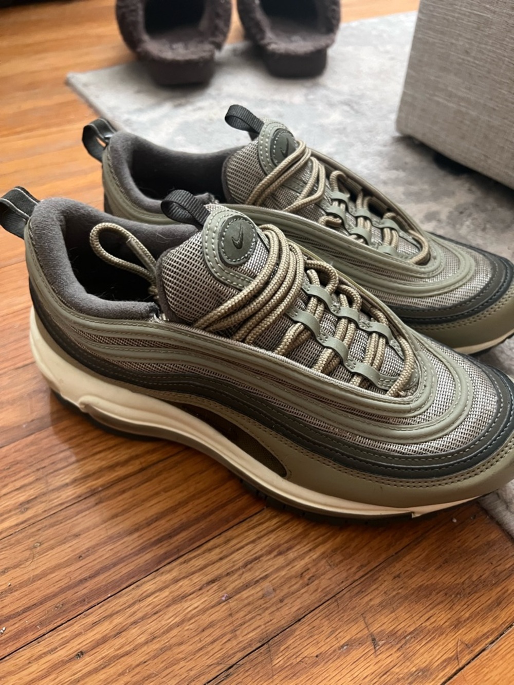 Nike Men’s Air Max 97 in Olive/Black